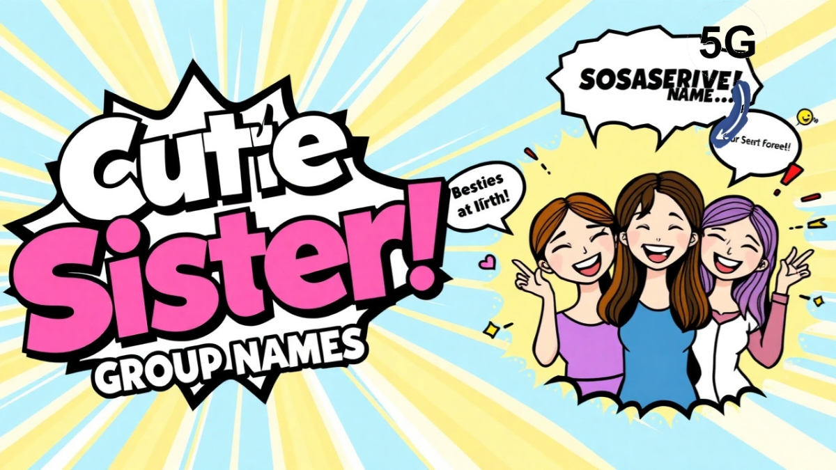 Cute Sister Group Names
