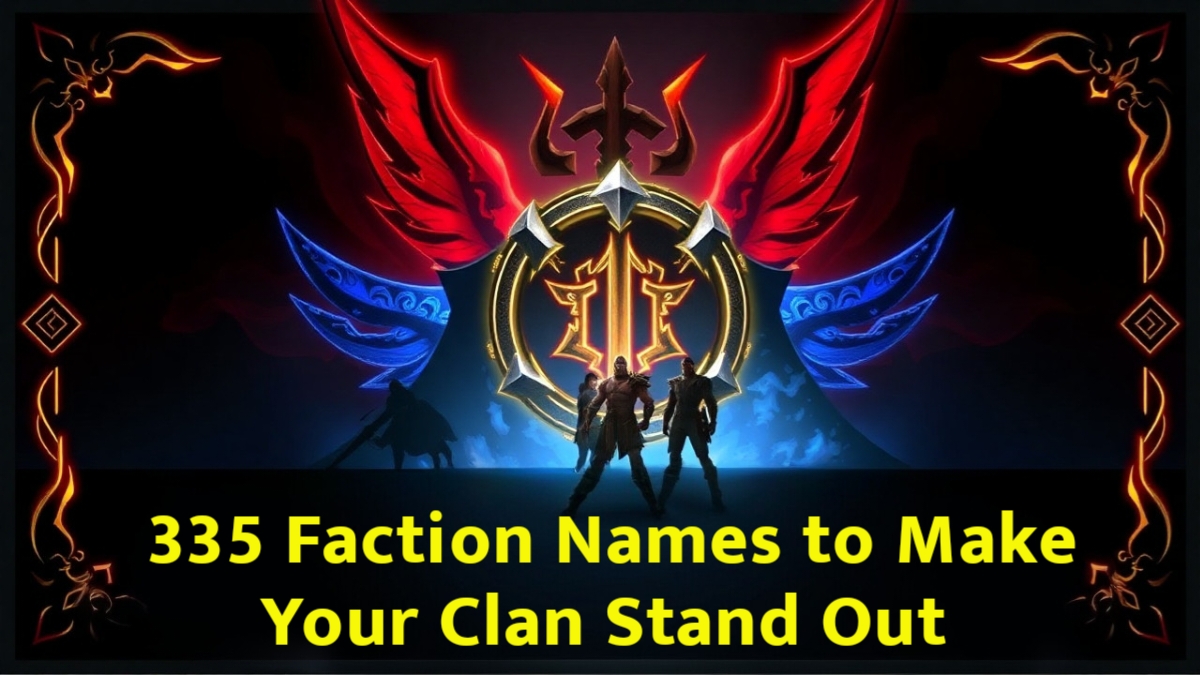 Faction Names